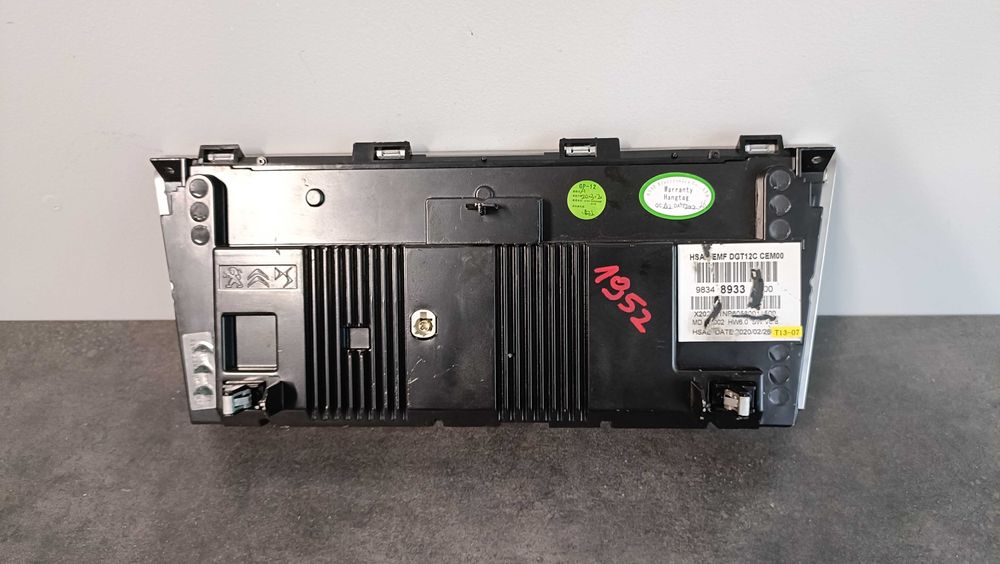 Citroen DS7 Wyświetlacz Nawigacji