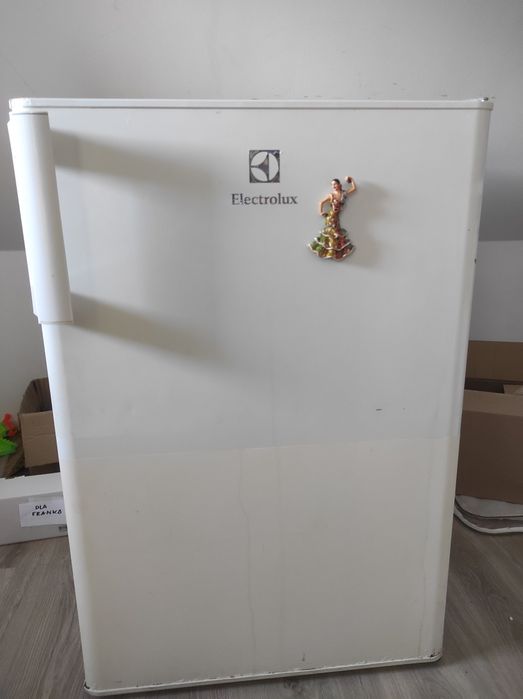 Lodówka Electrolux z zamrażalnikiem niska ale pojemna.