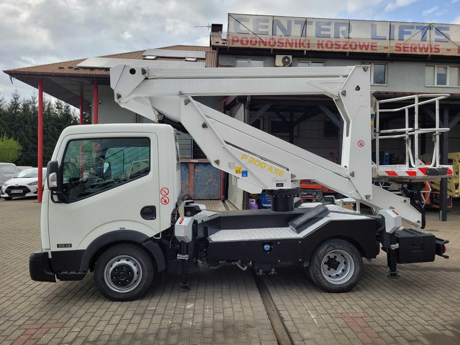 p200axe/koszowy/20m/nissan/zwyżka/podnośnik/multitel/isoli/palfinger