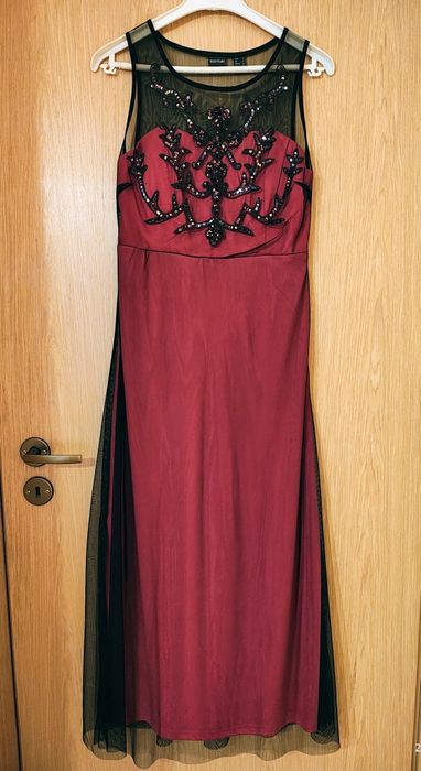 Bonprix sukienka balowa imprezowa+bolerko wesele Sylwester roz M nowa!