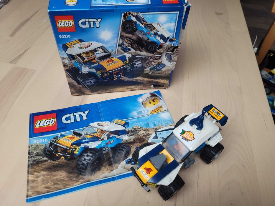Zestaw Lego City - Pustynna wyścigówka 60118, komplet