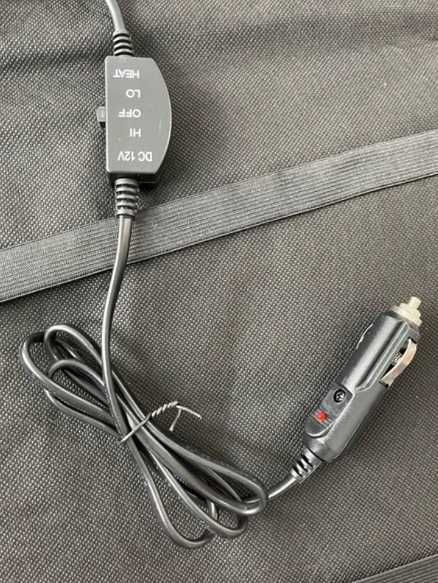 Накидка на сидіння автомобіля підігрів сидінь