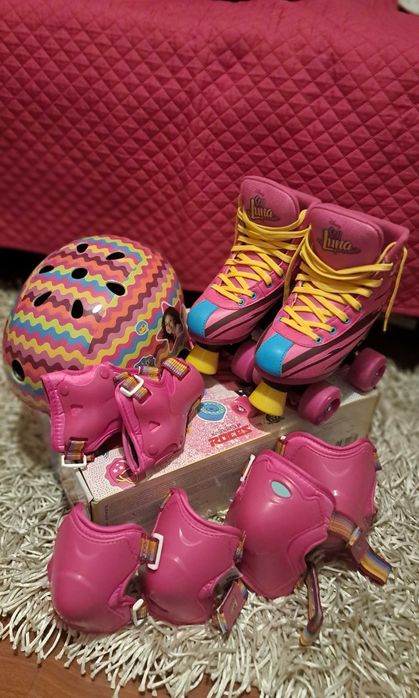 Conjunto completo de Patins Soy Luna