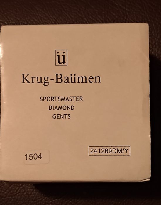 Relógio Krug Baümen Edição Limitada Sport Master Diamond
