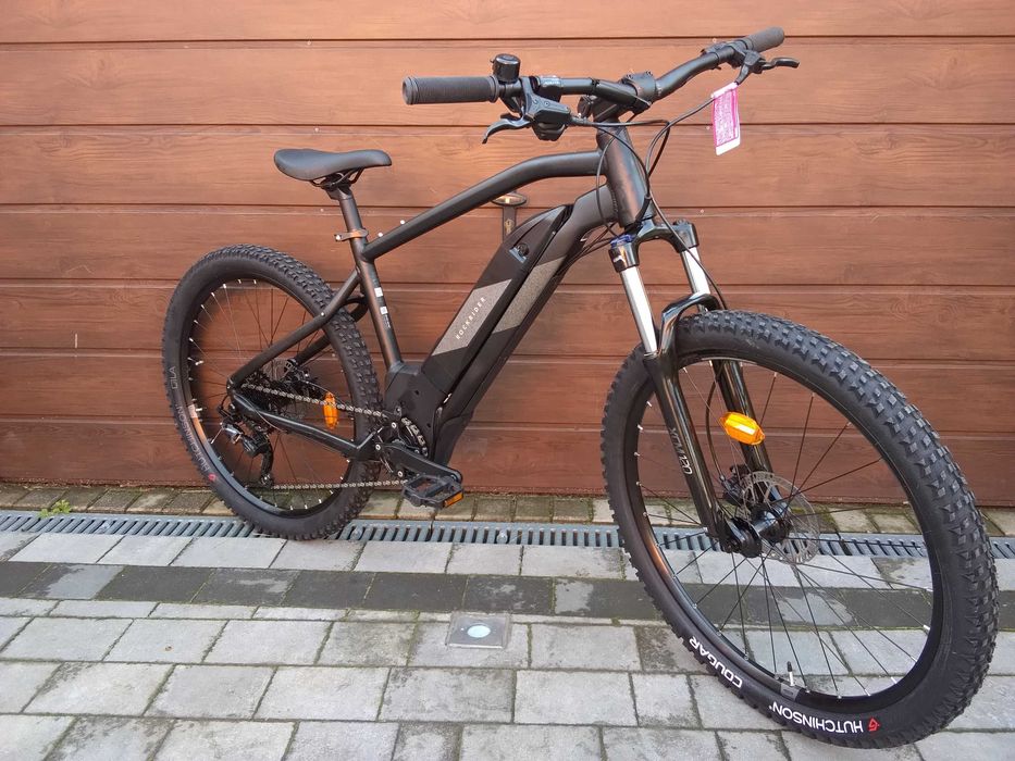 Rower elektryczny górski MTB NOWY 27,5 Rockrider silnik centralny Biała