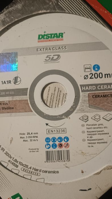 Диск по керамике