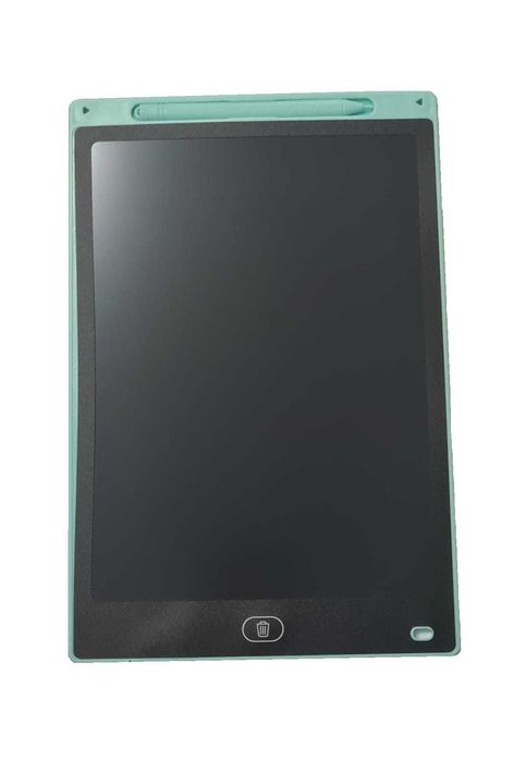 Tablet graficzny znikopis do rysowania pisania dla dzieci zielony 12"