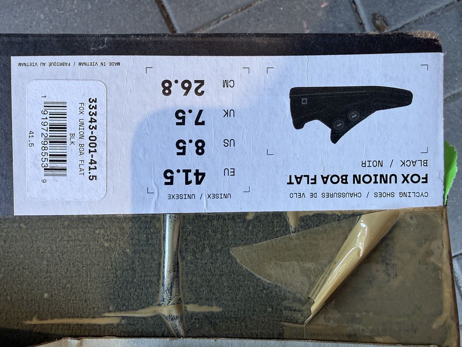 Buty MTB Fox Union Flat Boa