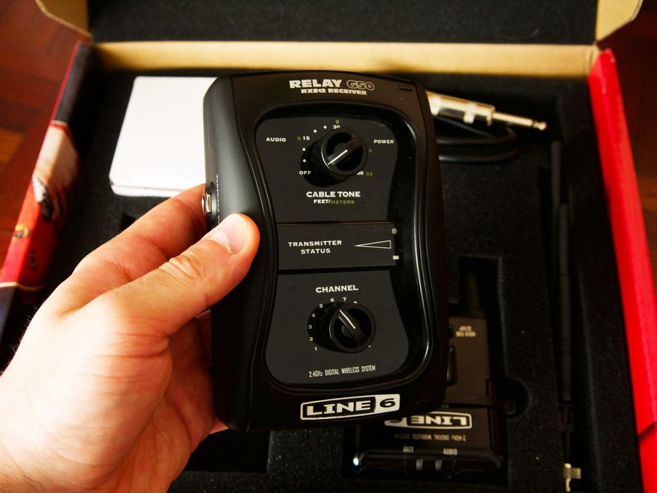 Sistema Wireless para Guitarra e Baixo - Line 6 Relay G50