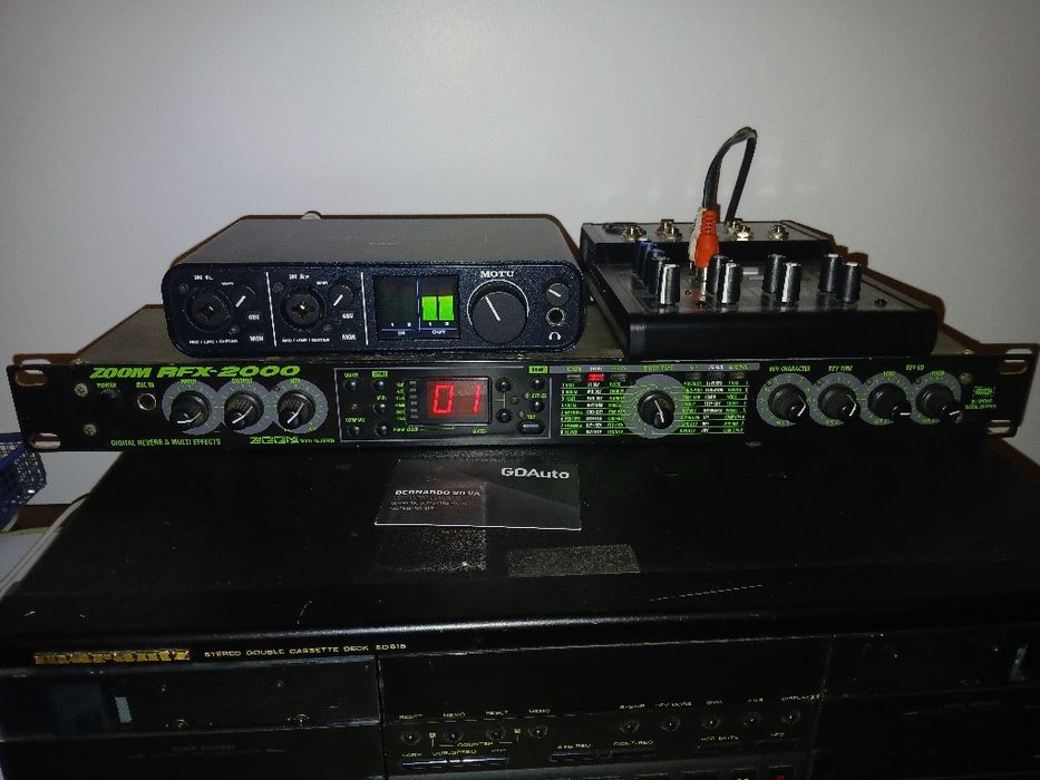 Zoom rfx 2000 fx processador usado pelos kiss