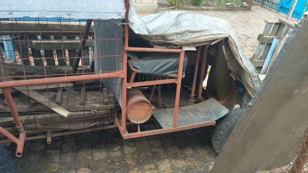 Трактор саморобний