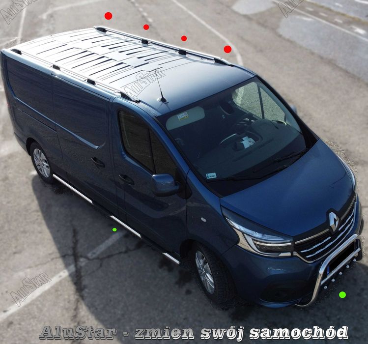 Trafic Vivaro Movano Orurowanie Boczne