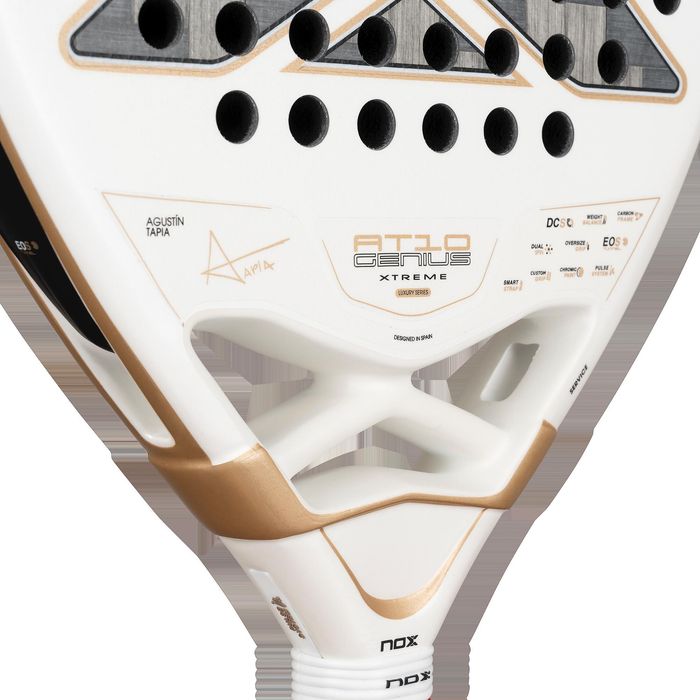 Raquete de Padel Adulto NOX AT10 Genius 12K Alum XTREM 26 by Agustín