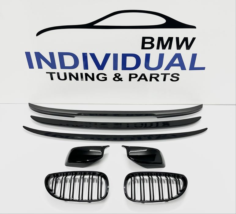 Ноздрі решітки bmw e60 e61 BMW E60 E61 бмв накладки на зеркала спйлер