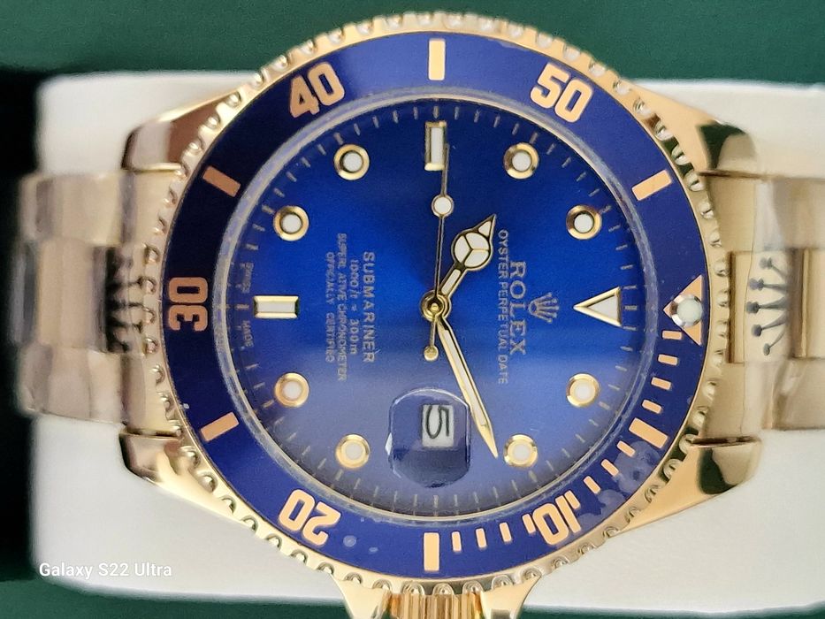 Rolex Submariner Gold/Blue