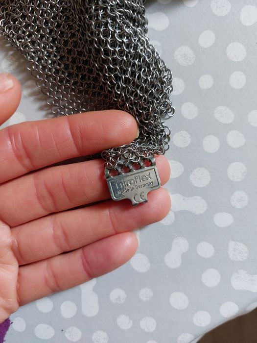 Luva malha inox da niroflex