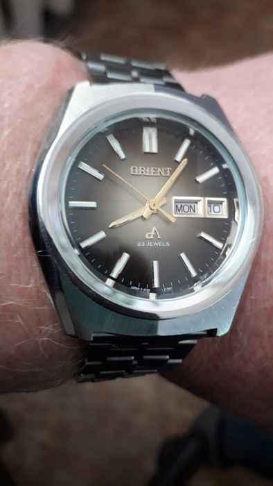 З колекції Orient cA automatic 23 Jewels  кришталеве скло  репассаж японський годинник, ручний і автопідзавод зразковий стан Оригінал