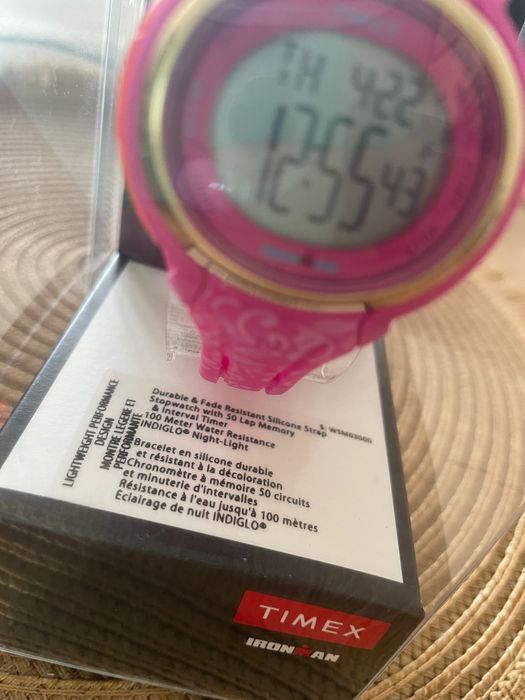 Timex różowy zegarek