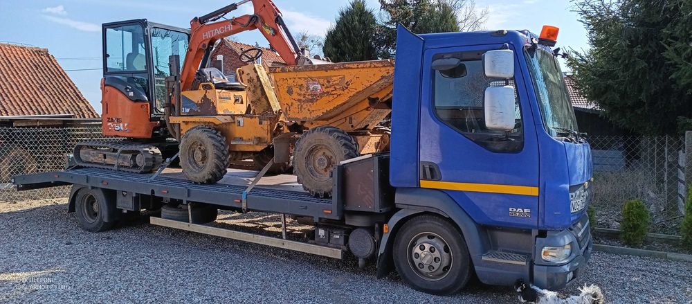 Usługi mini-koparką/koparką - ładowarką-wozidłem 3T/Przyłącza WOD-KAN