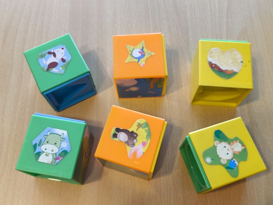 Sorter kostka edukacyjna 6 sztuk