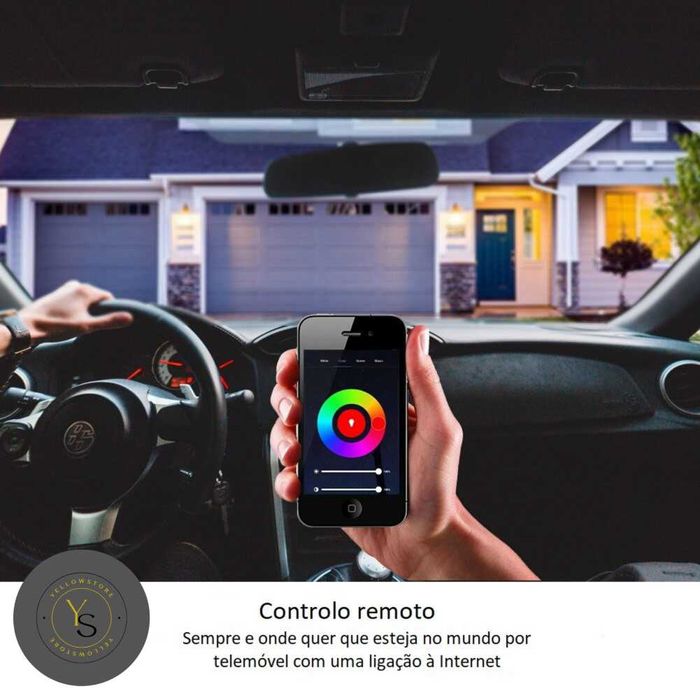 Lâmpada LED com luz inteligente GU10