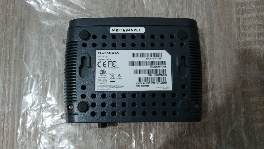 Thomson ST516v6 ADSL2+ Modem/Router (Desbloqueado)64586066214017123