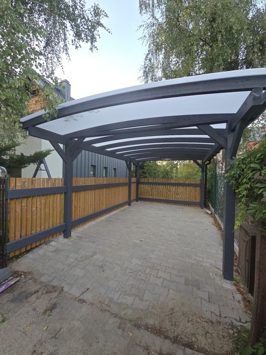 Zadaszenia tarasu. Ogrody zimowe. Wiaty garażowe.