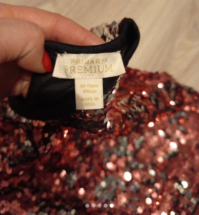 Sukienka cekiny dzieci rozmiar 146