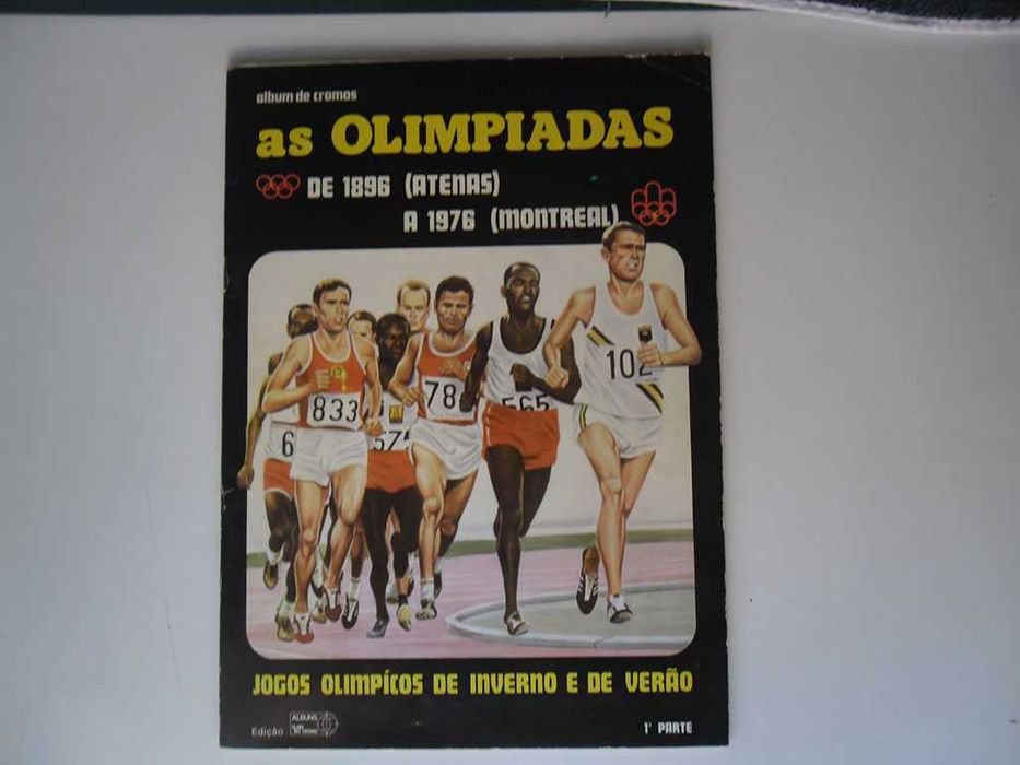 Caderneta Cromos Maravilhas Mundo, Volta Mundo 80 Dias, As Olimpíadas