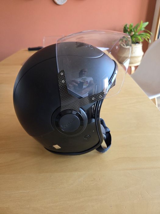 Capacete aberto Vespa c/ viseira para sol - M