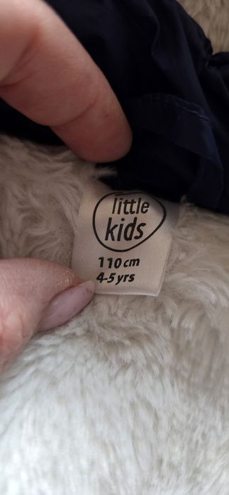 Kurteczka ocieplana 110cm dziewczęca