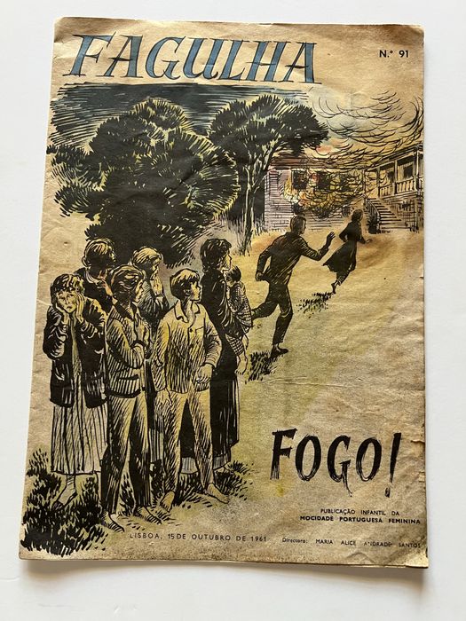 revista FAGULHA nr 91 - Mocidade Portuguesa Feminina