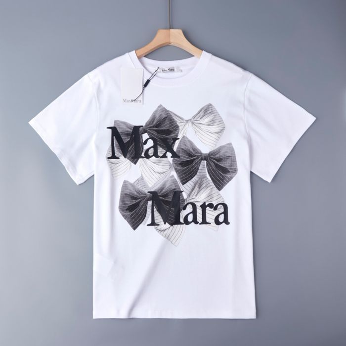 Футболка Max Mara розмір L біла з бантами