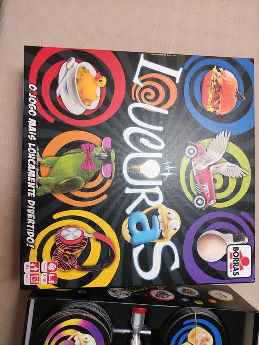 Jogo tabuleiro - Loucuras - Borras