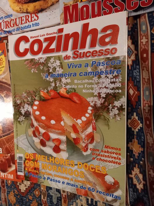 5 revistas de cozinha - Tele Culinária e outras