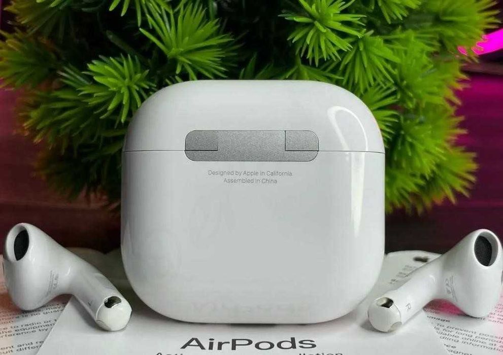 АірПодс 4 Премиум качества Наушники беспроводные 1в1