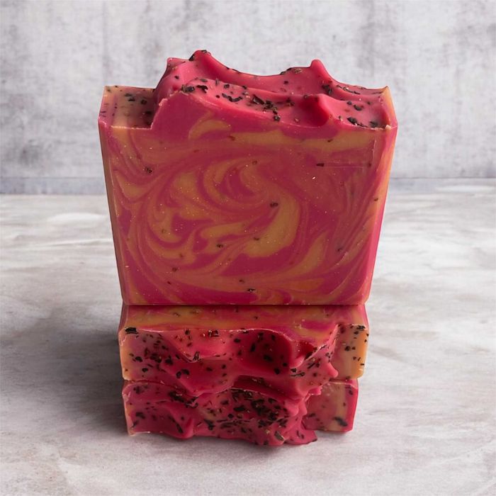 Red - Sabonete Uma fragrância herbal fresca com notas de menta