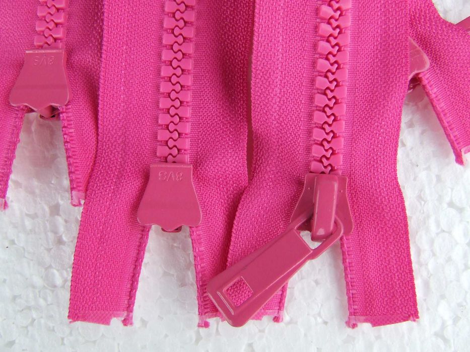 Молния/змейка/застібка/блискавка/розовая/трактор №8/100см/2 бегунка.