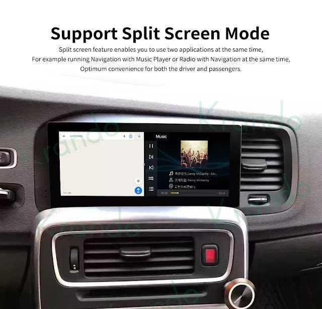 Auto-rádio 8.8" android 14 Volvo V60 S60 2011 a 2020
