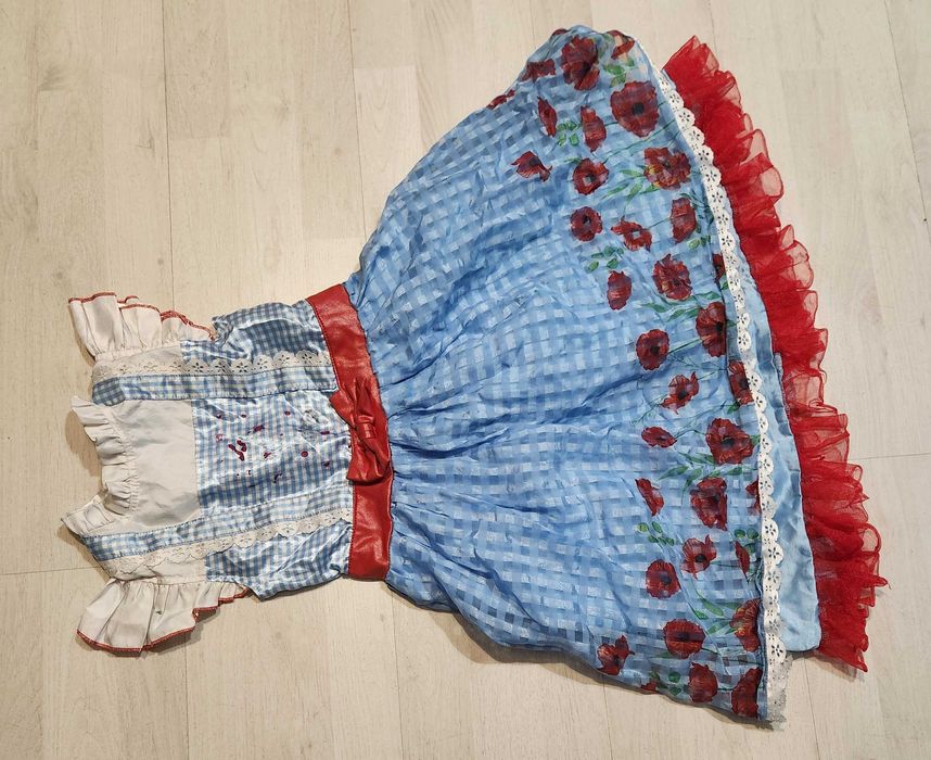 strój ludowy alicja fartuszek małgosia ludowa kapturek 2291