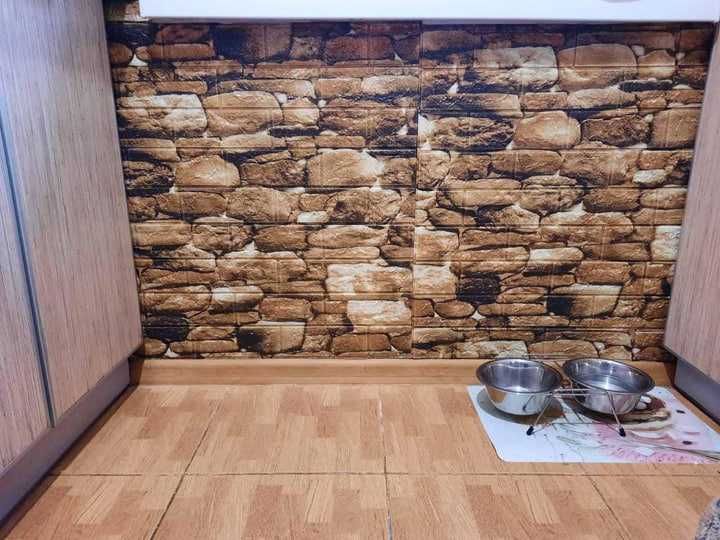 НИЗЬКА ЦІНА!!! Панелі 3д самоклеючі панели 3D самоклеющиеся ВАЛУНИ ПВХ