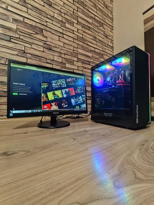 Zestaw gamingowy super stan