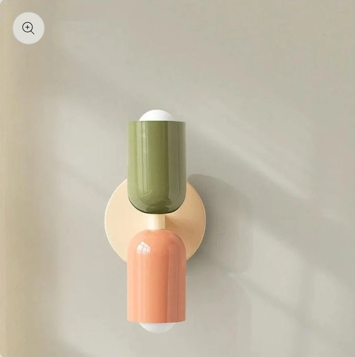 Piękny nowy kinkiet lampa na ścianę w stylu art deco bauhaus retro