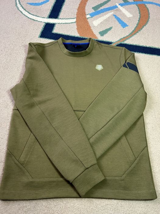 Світшот оливковий Qubz