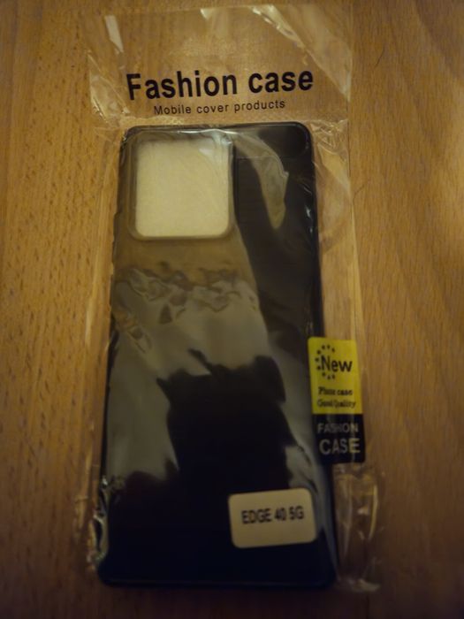 NOWE | Etui CARBON | Plecki | Motorola Edge 40 | CZARNE |