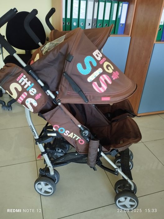 Wózek dla bliźniaków COSATTO