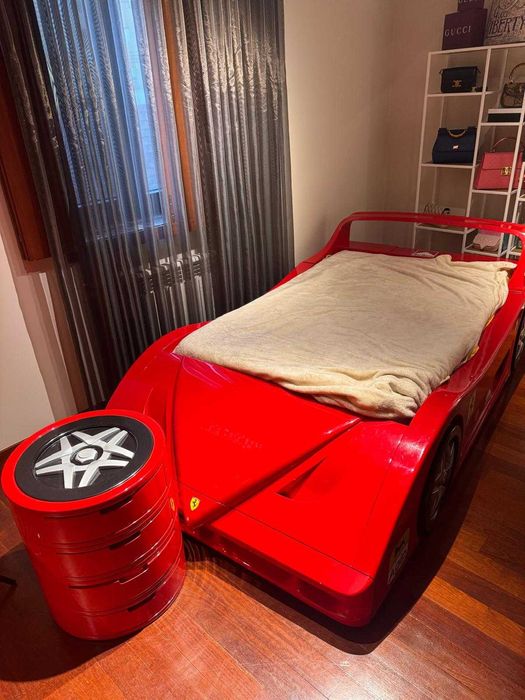 Cama Carro F1 tipo Ferrari