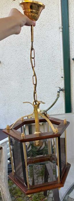 Candeeiros de teto vintage ótimo estado