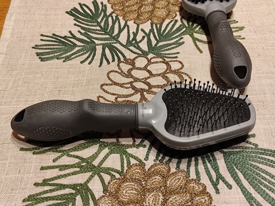 FURminator szczotka dwustronna dla psów i kotów