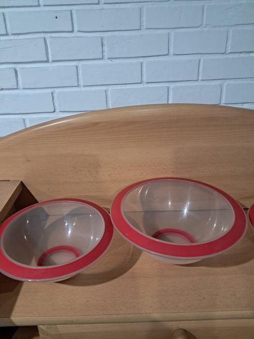 Komplet misek plastikowych